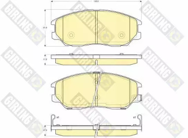 Запчасти для ТО GIRLING для KIA OPIRUS (GH) 3.5