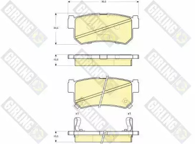 Дополнительные работы GIRLING для DAEWOO MUSSO (FJ) 2.2 TD