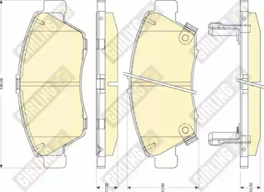 Дополнительные работы GIRLING для HONDA CIVIC VIII седан (FD, FA) 1.3 Hybrid (FA3, FD3)