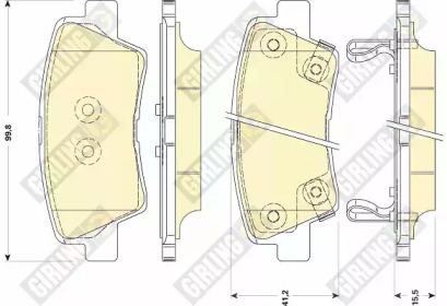 Запчасти для ТО GIRLING для KIA SOUL (AM) 1.6