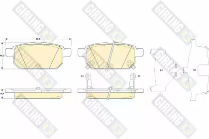Запчасти для ТО GIRLING для SUZUKI VITARA (LY) 1.4 T AllGrip (APK 414)