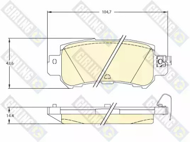 Запчасти для ТО GIRLING для MAZDA CX-3 (DK) 1.5 D
