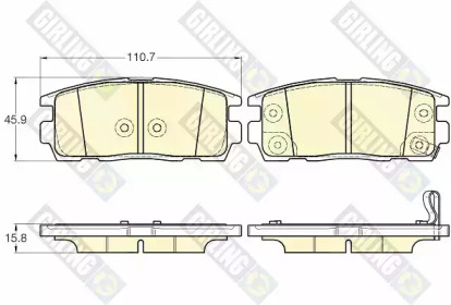 Дополнительные работы GIRLING для CHEVROLET CAPTIVA (C100, C140) 2.2 D