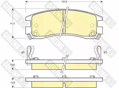 Запчасти для ТО GIRLING для CHEVROLET TRANS SPORT 3.4 V6