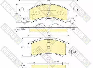 Запчасти для ТО GIRLING для CHEVROLET CAMARO 3.4 V6