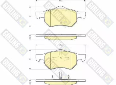 Запчасти для ТО GIRLING для DODGE CARAVAN (RG_) 3.3 AWD