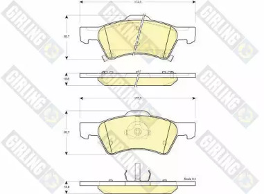 Запчасти для ТО GIRLING для DODGE CARAVAN (RG_) 3.3 AWD