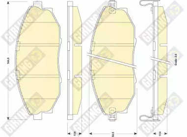 Дополнительные работы GIRLING для CHEVROLET EPICA (KL1_) 2.0 D