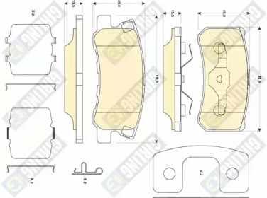 Запчасти для ТО GIRLING для JEEP COMPASS (MK49) 2.4 4x4