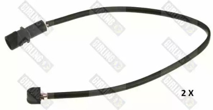 Дисковой тормозной механизм GIRLING для PORSCHE 944 2.5 Turbo