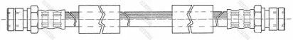тормозные шланги GIRLING для VW LT 40-55 I c бортовой платформой/ходовая часть (293-909) 2.4 D