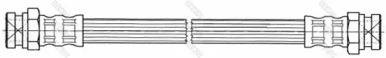 тормозные шланги GIRLING для MAZDA 121 II (DB) 1.3 i 16V