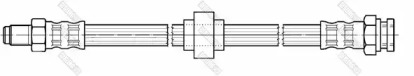тормозные шланги GIRLING для PEUGEOT 205 I (741A/C) 1.7 Diesel