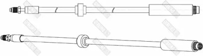 тормозные шланги GIRLING для PEUGEOT 405 I (15B) 1.8 Turbo Diesel