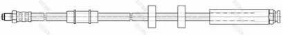 тормозные шланги GIRLING для PEUGEOT BOXER автобус (244, Z_) 2.2 HDi
