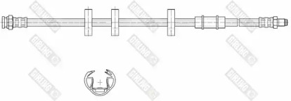 тормозные шланги GIRLING для FIAT PANDA (141_) 1000 4x4