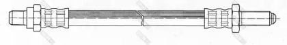 тормозные шланги GIRLING для ALFA ROMEO ALFETTA (116_) 2.0 TD (116.BA)