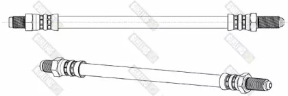 тормозные шланги GIRLING для FORD SIERRA Хэтчбек (GBC, GBG) 2.0 16V Cosworth 4x4