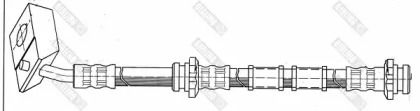 тормозные шланги GIRLING для NISSAN BLUEBIRD Station Wagon (WU11) 2.0 D