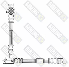 тормозные шланги GIRLING для NISSAN PRIMERA Hatchback (P12) 1.6