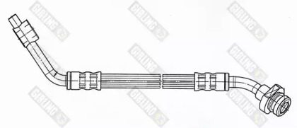 тормозные шланги GIRLING для NISSAN TERRANO II (R20) 2.4 4WD