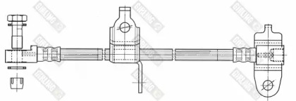 тормозные шланги GIRLING для FORD TRANSIT c бортовой платформой/ходовая часть (FM_ _, FN_ _) 2.3 BiFuel