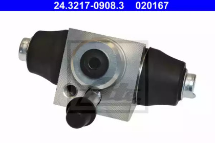 Барабанный тормозной механизм ATE для VW POLO (6R, 6C) 1.2 TSI