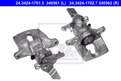 Суппорт диского колесного тормозного механизма ATE для NISSAN INTERSTAR Фургон (X70) dCi 120