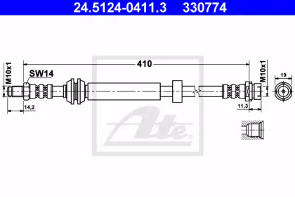 Тормоза ATE для FORD FOCUS Turnier (DNW) 1.8 TDCi