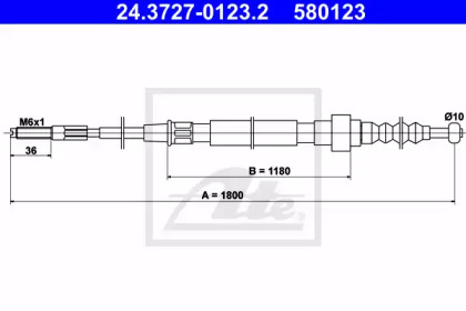 Тормоза ATE для VW GOLF II (19E, 1G1) 1.8 GTI 16V