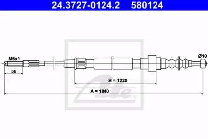 Тормоза ATE для VW GOLF II (19E, 1G1) 1.8 GTI 16V