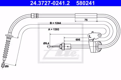 Тормоза ATE для MINI MINI купе (R58) Cooper