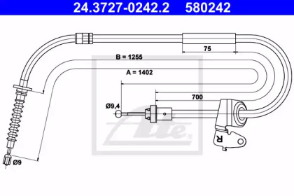 Тормоза ATE для MINI MINI купе (R58) Cooper