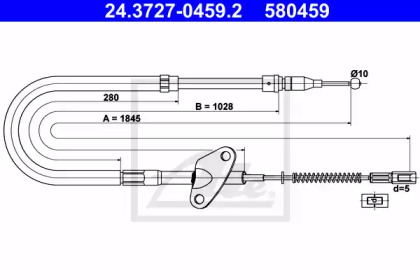 Тормоза ATE для MERCEDES-BENZ T1 автобус (602) 310 D 2.9