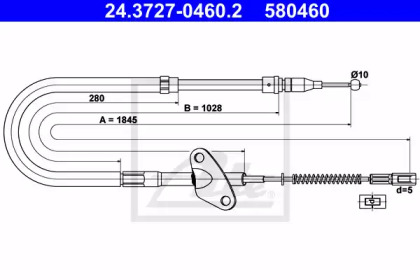 Тормоза ATE для MERCEDES-BENZ T1 автобус (602) 310 D 2.9