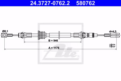 Рычаги / Тросы / Тяги ATE для NISSAN INTERSTAR Фургон (X70) dCi 120