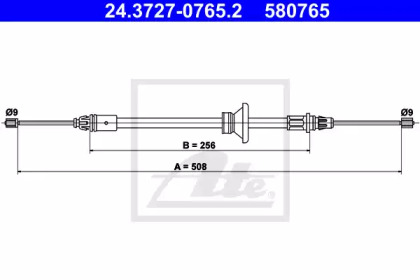 Рычаги / Тросы / Тяги ATE для NISSAN PRIMASTAR Фургон (X83) 2.0
