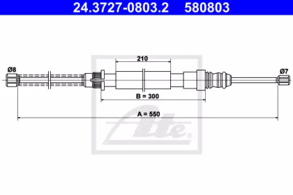 Тормоза ATE для PEUGEOT 405 I (15B) 1.8 Turbo Diesel