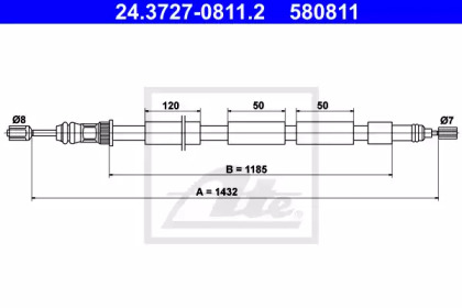 Тормоза ATE для PEUGEOT 205 I (741A/C) 1.9 GTI