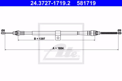 Рычаги / Тросы / Тяги ATE для NISSAN MICRA C+C III (K12) 1.4 16V