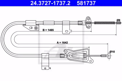 Рычаги / Тросы / Тяги ATE для NISSAN ALMERA II Hatchback (N16) 1.5