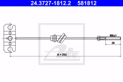 Тормоза ATE для MAZDA 626 III Hatchback (GD) 2.0 16V
