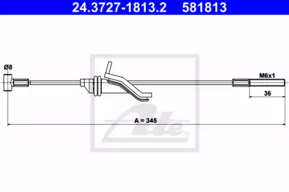 Тормоза ATE для MAZDA 3 (BK) 2.3 MPS Turbo