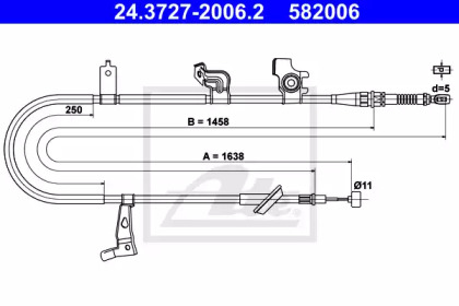 Тормоза ATE для SUZUKI SX4 (EY, GY) 1.6 VVT 4x4 (RW 416)