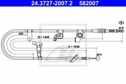 Тормоза ATE для SUZUKI SX4 (EY, GY) 1.6 VVT 4x4 (RW 416)