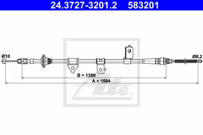 Тормоза ATE для KIA RIO универсал (DC) 1.3