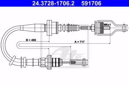 Система управления сцеплением ATE для NISSAN PRIMERA Hatchback (P10) 2.0 16V