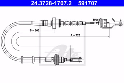 Система управления сцеплением ATE для NISSAN ALMERA I (N15) 1.6 SLX