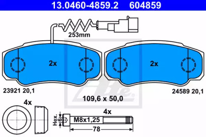 Дополнительные работы ATE для NISSAN CABSTAR (F24M, F24W) 35.14 DCI, 45.14 DCI 2.5 (F24M)