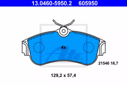 Запчасти для ТО ATE для NISSAN PRIMERA Hatchback (P11) 2.0 16V